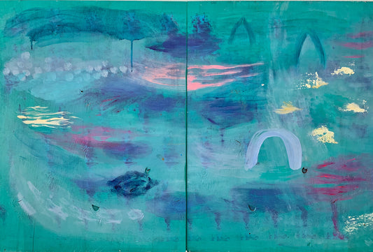 When everything is still possible And Blessed homes / Diptych